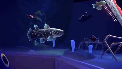 Was just trying to take a normal video when I spotted the rarest deep-sea creature of all