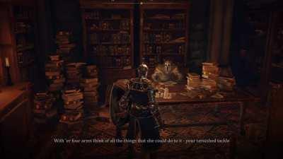 Did anyone else get hit in the feels when they came to this part of Ranni's questline?