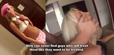 Keri got into porn because her boyfriend wasn't fucking her rough enough