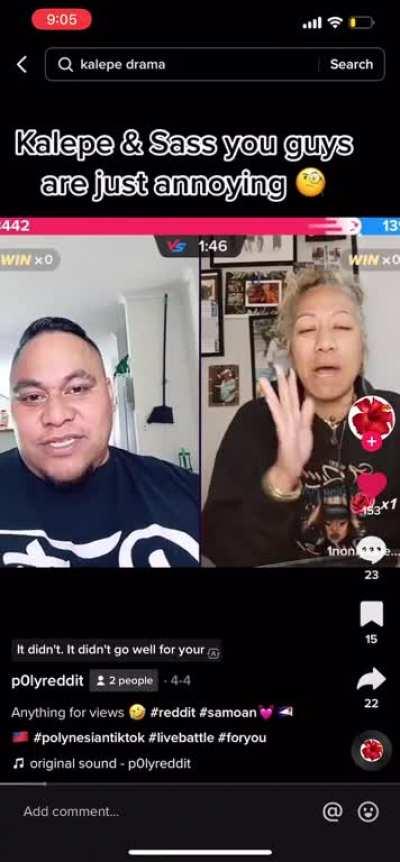 Kalepe is cringey af and such a fraud, not to mention, a bully!