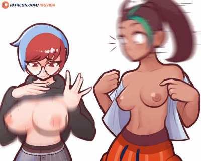 Penny & Nemona [ Pokemon ] ( tsuvida )