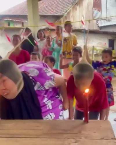 Thanks, I Hate competitive candle blowing