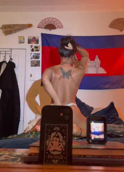 Sometimes I like to move slowly and sensually in front of my mirror