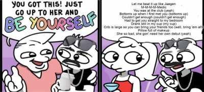 Stonetoss was at the club