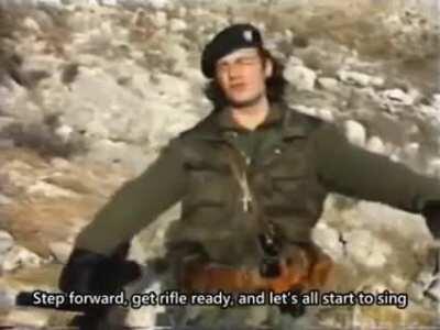 Croats when they killstreak jew and serbian kids in Jasenovac camp.