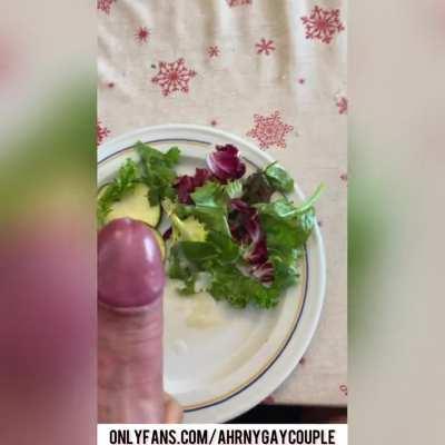 food fetish cum salad dressing check my profile for more recipes