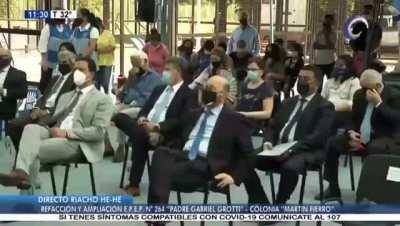 Ministro de educaci&oacute;n de Formosa burro