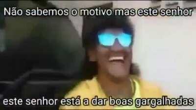 Está a dar boas gargalhadas