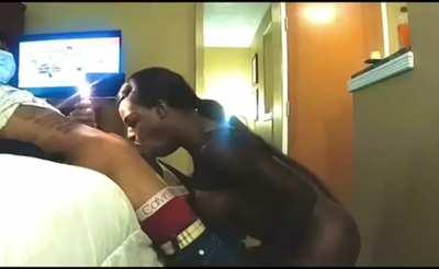 Who is this Ts ebony throat god?