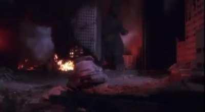 A clip from Godzilla 1985