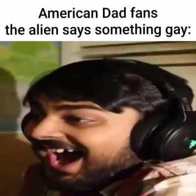 Adult animation moment