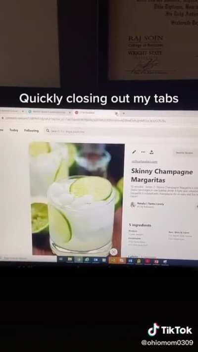 When you're asked to share your screen on a zoom call