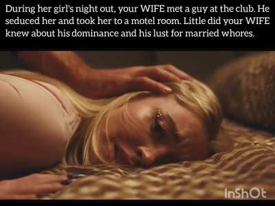 Your WIFE got manhandled by a stranger. And she enjoyed every bit of his cum inside her