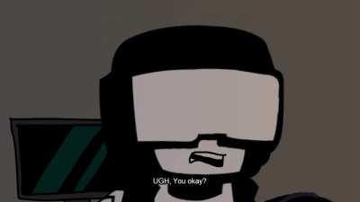 The VS Sunday Cutscene but Tankman Showed up instead, Part of a Mod I made!