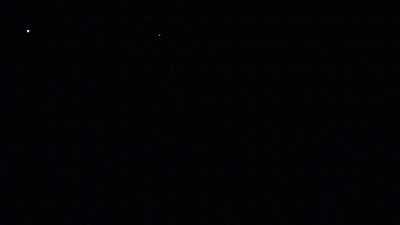 International Space Station Passing by Pleiades