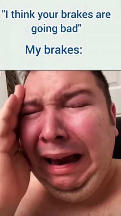 It's time for new brakes