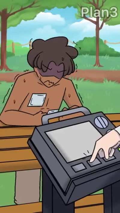 A heart attack at the park.