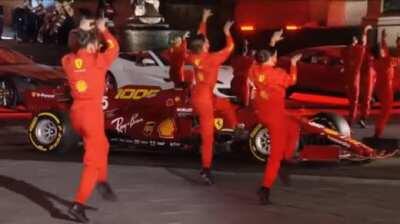 The fastest Ferrari pitstop of 2020