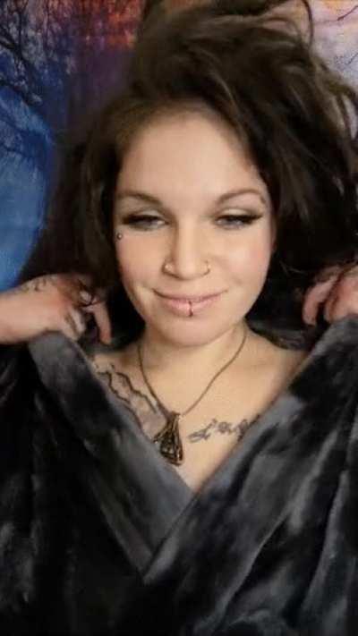 My robe is *so* soft, you really need to feel;)