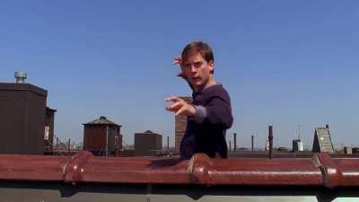 You'll never guess who he wants to be. Spider-Man!