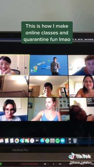 Creative and funny Zoom skits