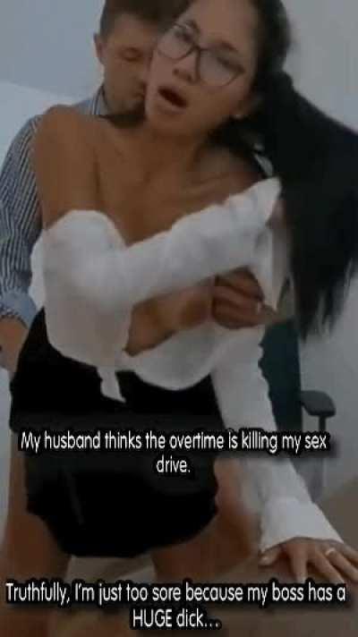 Overtime at the office.