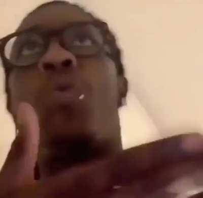 me when the main carti sub deletes my post cuz it contained 