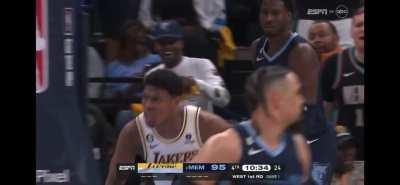 [Highlight] Rui Hachimura dunks on Jaren Jackson Jr. He finished with 29