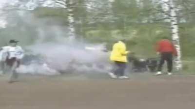 Pasi Mielonen's Fatal Crash @ Salpausselkä-ralli 1999