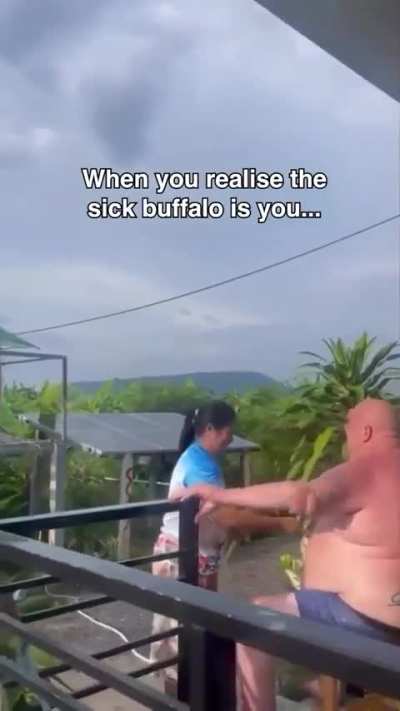 Thinnest farang in Isan: