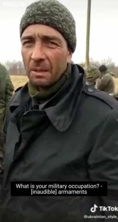 22 Russian tank crew soldiers have been taken into captivity. They came all the way from the Far East.