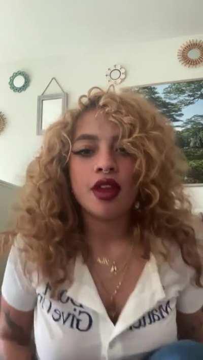 Playing with boobs in see through shirt