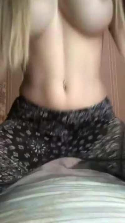 Blonde With Incredible Tits