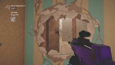 It was like watching a cartoon