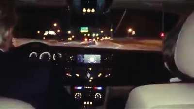 Donald Trump quietly driving his Rolls Royce while listening to Taylor Swift’s “Blank Space