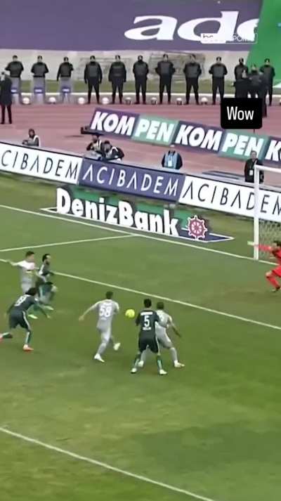 Least chaotic Süper Lig goal scoring chance