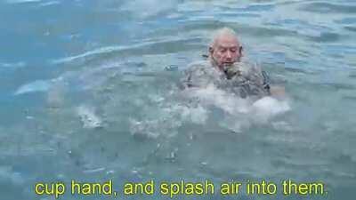 A good pair of pants can work for a life jacket in a pinch