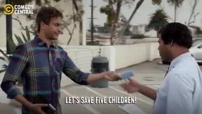 Всего один доллар может спасти ребенка.