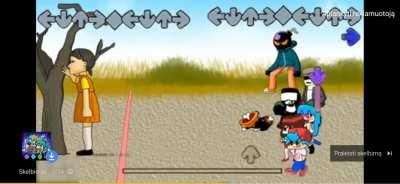 FNF and squid game crossover ad???