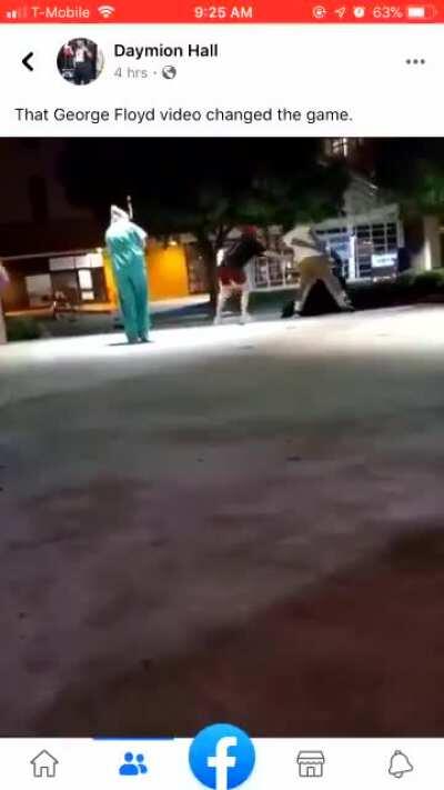 Cop gets more than he bargained for