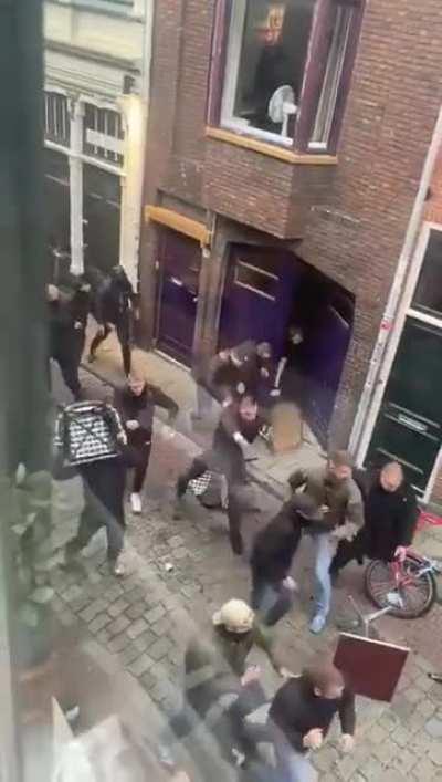 Furniture brawl in the furniture