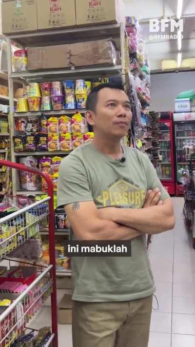 BFM interviews shopkeeper from 