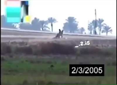 Iraq 2005 IED or so it seems goes off on bunch of American soldiers