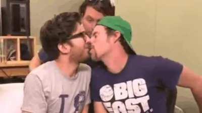 The episode where they finally kiss