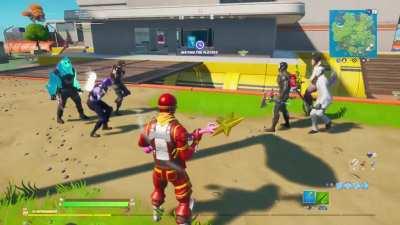 Intense dance battle 😳