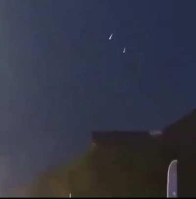 Physics defying UFO's captured at a party with multiple witnesses