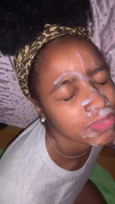 She think she cute with it