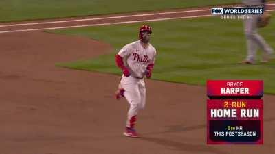 [Highlight] [Highlight] Bryce Harper hits a 2-run homer to put the Phillies up in the first inning!