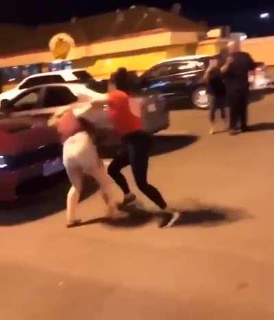 Sheesh. Now this is a chick that can fight. The move 14 secs in….ooof