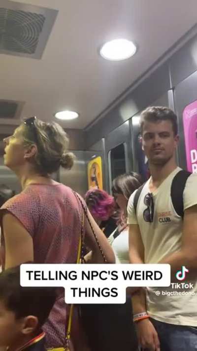 Public weird main character #1